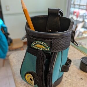 Golf Bag Pencil Cup And Accessory
